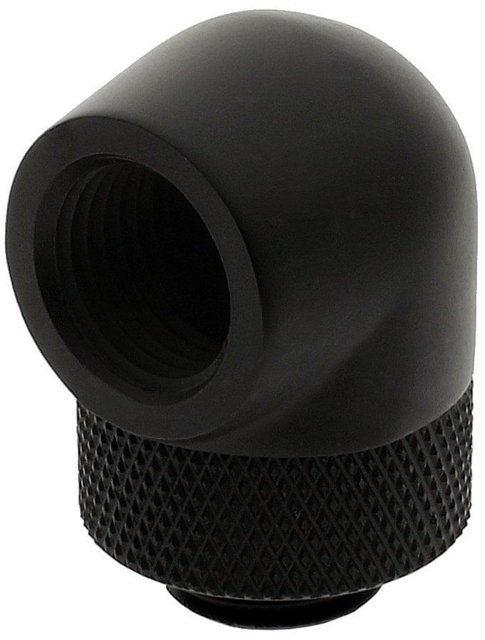 XSPC XSPC Adapter 90 Grad G1/4 Zoll AG auf G1/4 Zoll IG - drehbar, schwarz