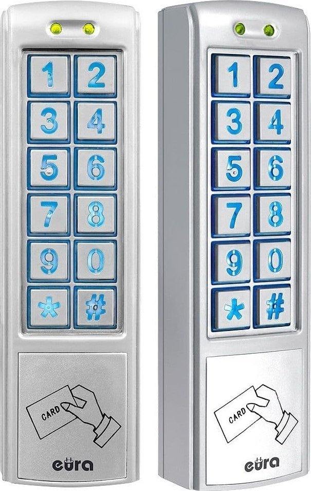 Eura ZAMEK SZYFROWY ''EURA'' AC-30C7 (2 wyjścia, natynk, karta zbliżeniowa)
