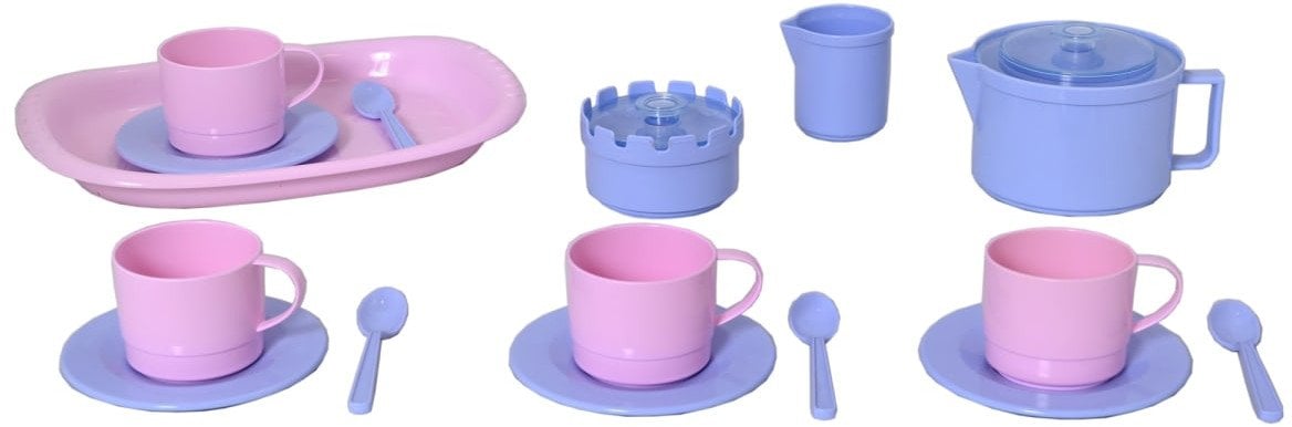 PLASTO Zestaw naczyń do kawy 18 elementów PLA2900