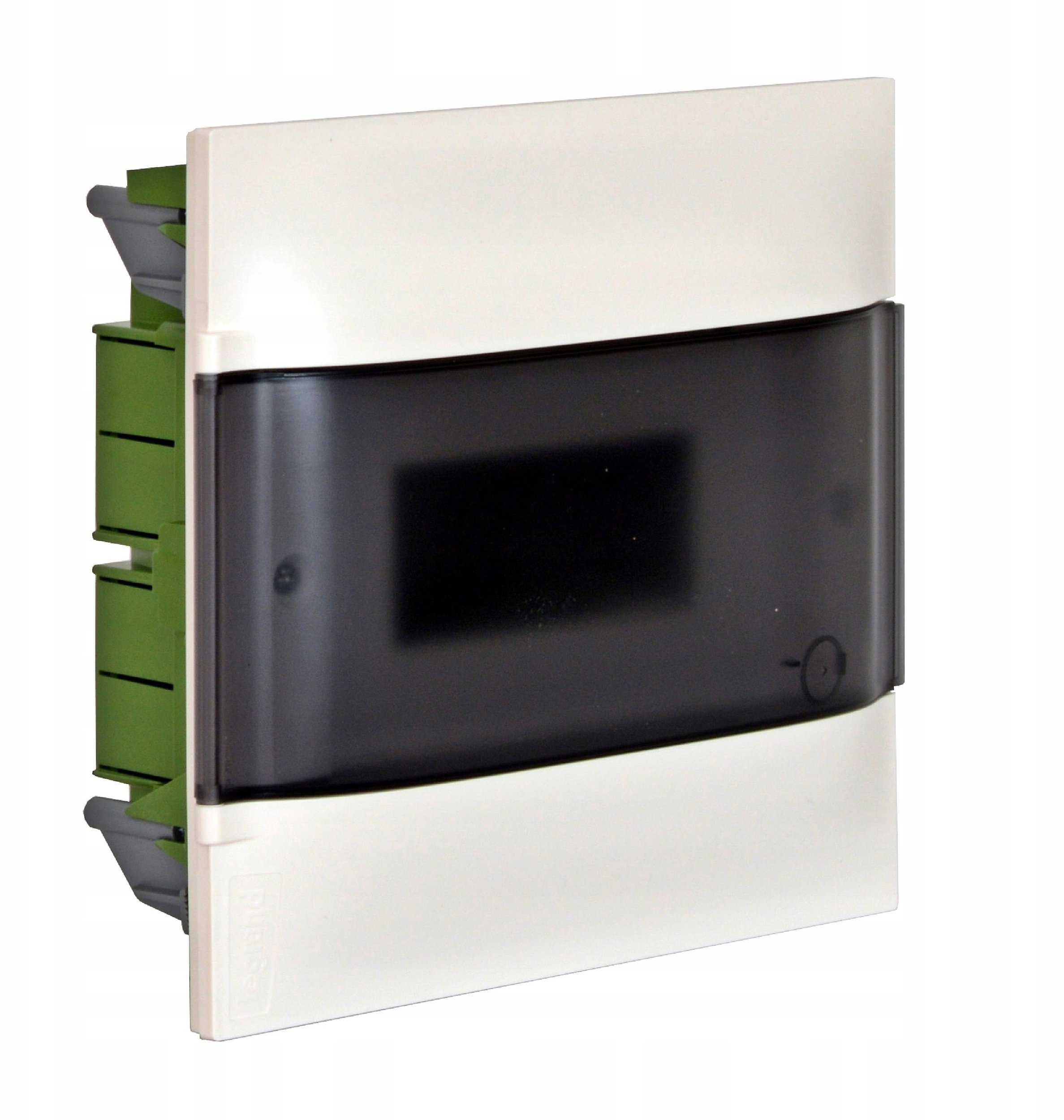 Rozdzielnica modułowa podtynkowa PRACTIBOX S 1x8 drzwi przezroczyste 134158