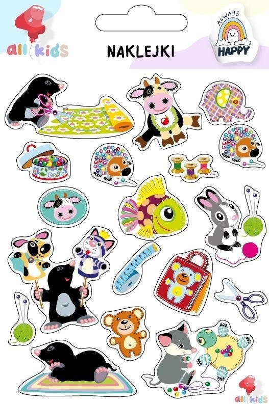Naklejki dla dzieci Zwierzęta 3