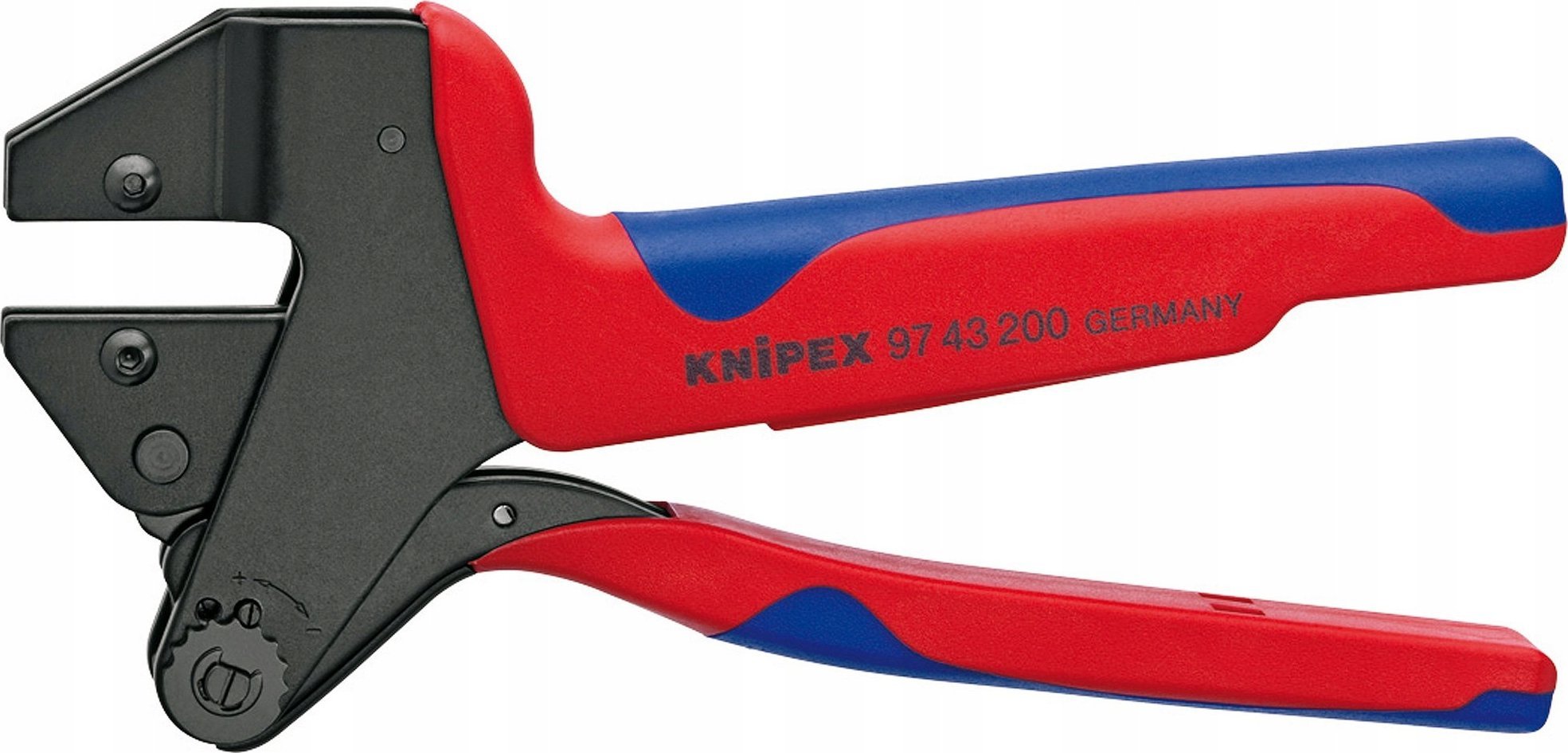 Knipex KNIPEX crimp system pliers 97 43 200 A, crimpzange (red/blue, without crimed use)