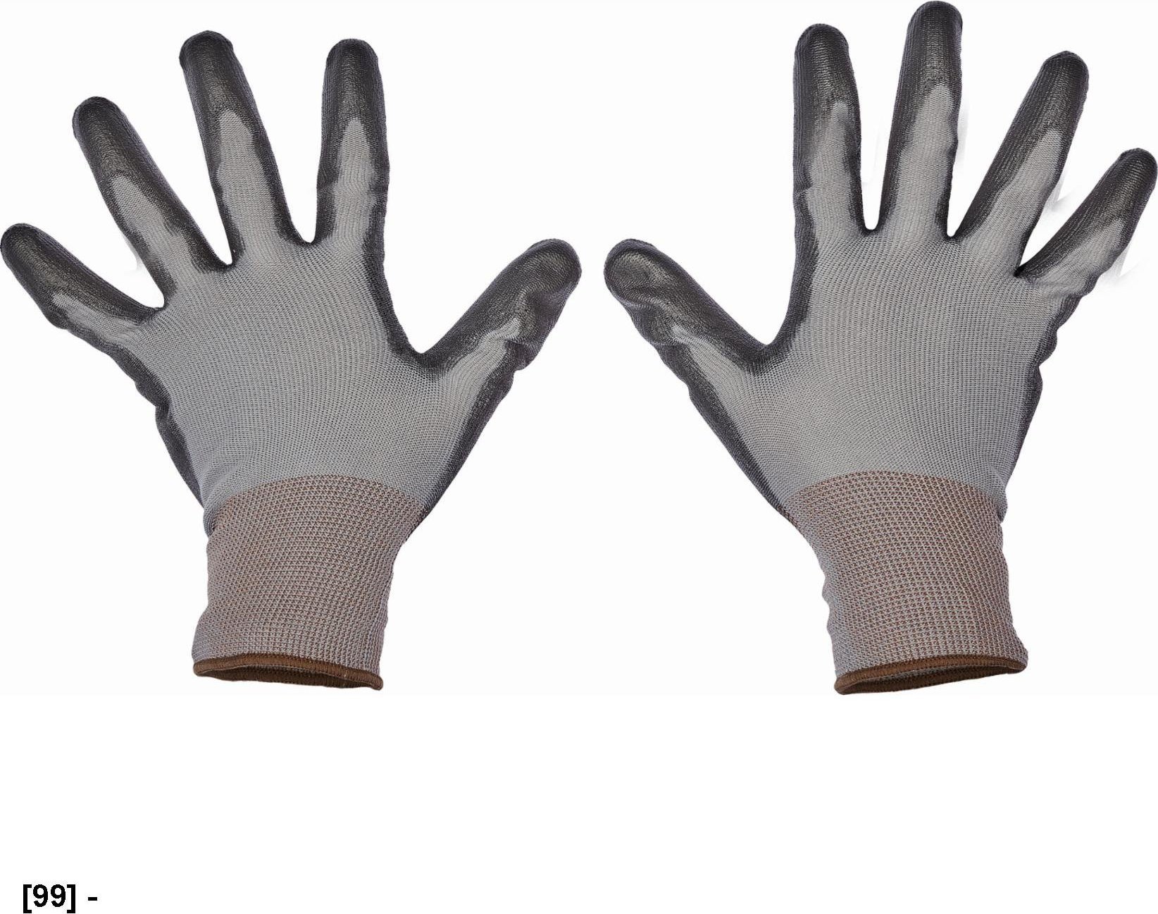 CERVA BRAMBLING - rękawice mechaniczne powlekane 8