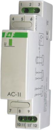 F&F Przetwornik prądowy 0-5A wyjście 4-20mA 9-30V DC (AC-1I 5A)