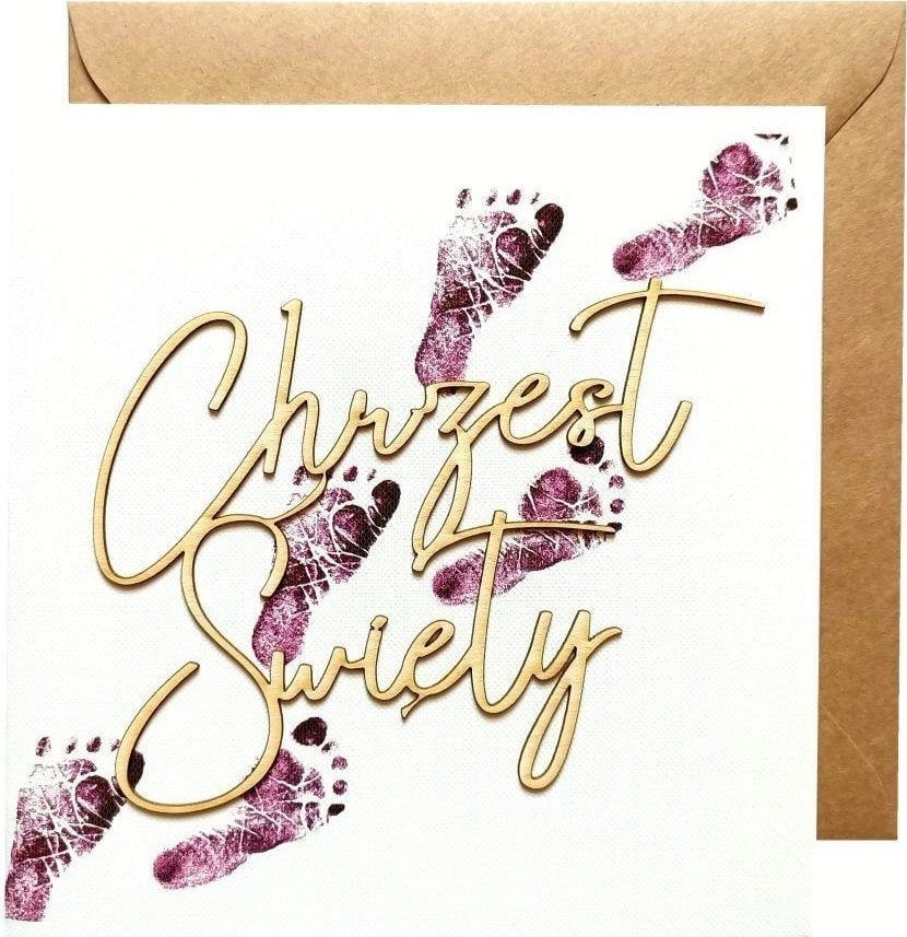 Naem Kartka Chrzest Święty