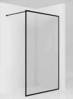 AQ.103-12-30110-02 / AQUAFORM / TEINE-2 / ŚCIANKA WALK-IN 110/200, SZKŁO CZYSTE Z CZARNĄ RAMKĄ /