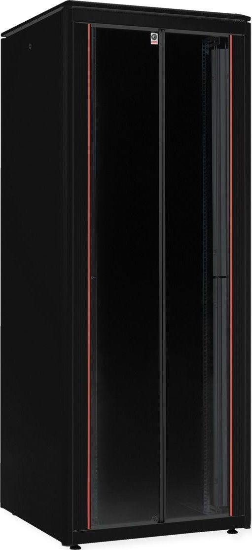 Szafa Roline ROLINE Netzwerkschrank Pro 48,26cm 19Zoll 47 HE 800x800 BxT Glast�r schwarz