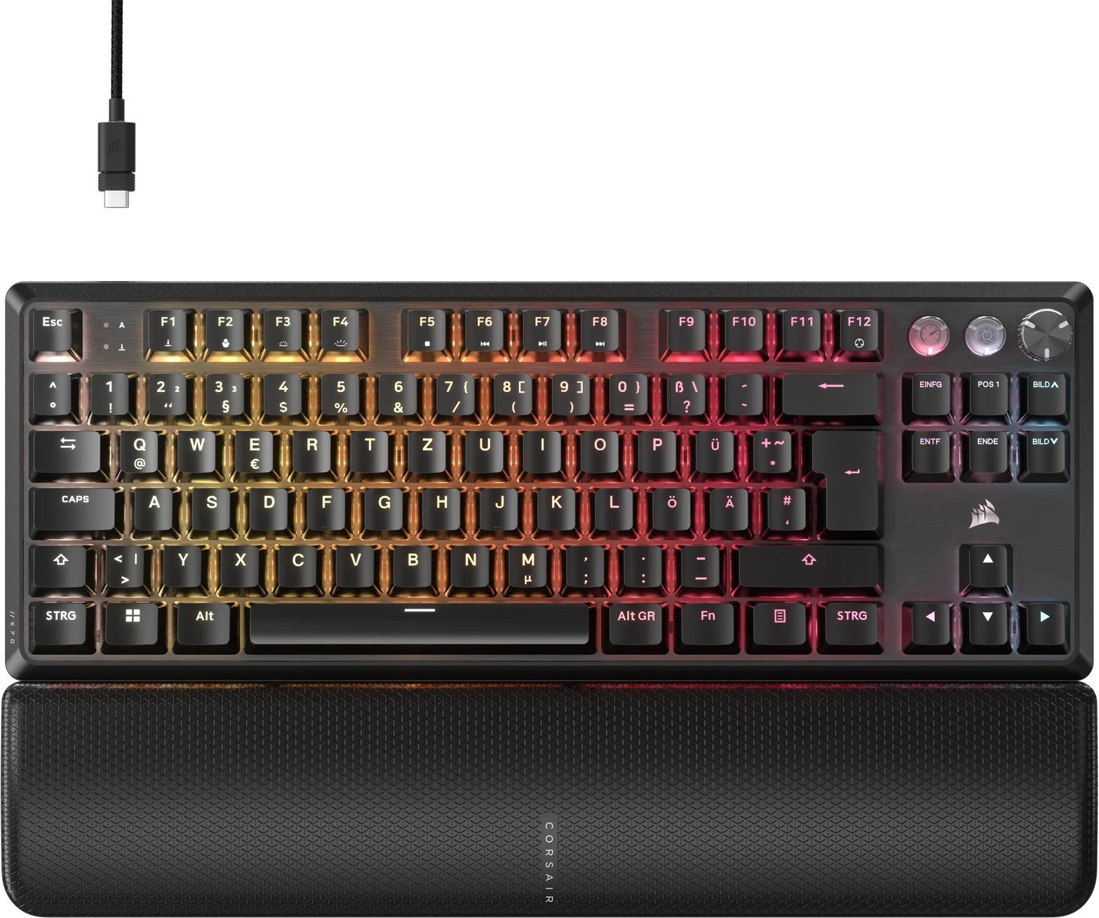 Klawiatura Corsair K70 Pro TKL MGX Hyperdrive (CH-911911G-DE)