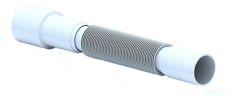 FLEXIBLE PIPE 40X40/50 MM 375MM