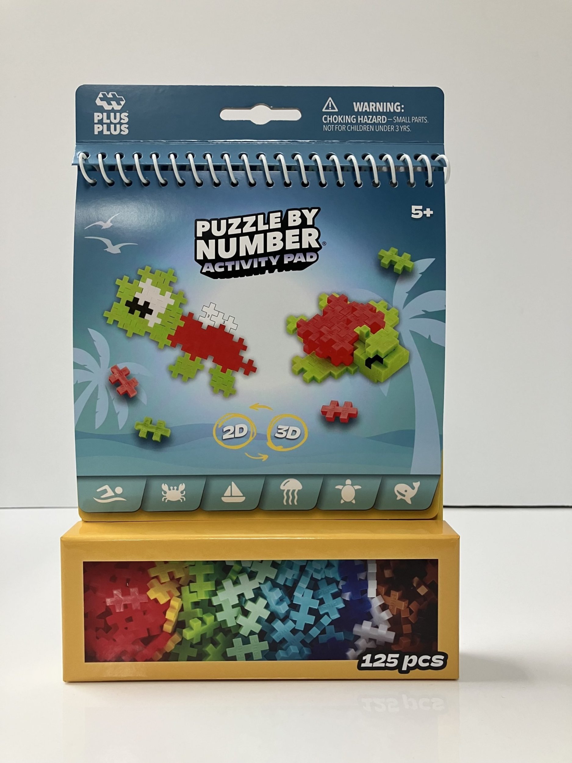 Plus Plus žaidimų rinkinys, Vandenynas, 125 det.