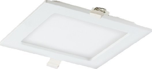 Orno AKMAN LED 18W, oprawa typu downlight, podtynkowa, kwadratowa, 1500lm, 3000K, biała, wbudowany zasilacz LED