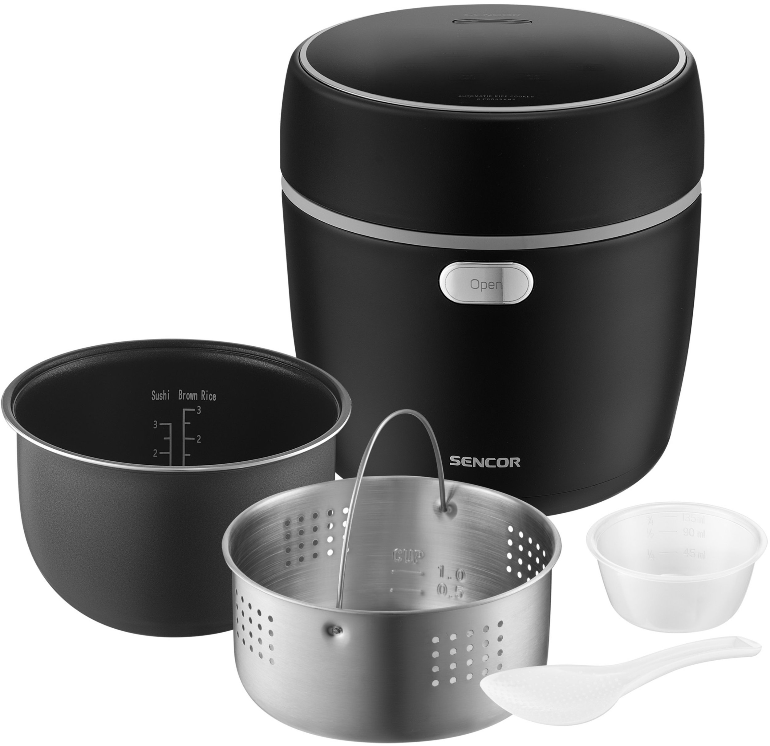 SRM 0671BK Garnek do gotowania ryu