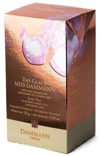 Dammann Herbata zielona na zimno Miss Dammann 6 saszetek