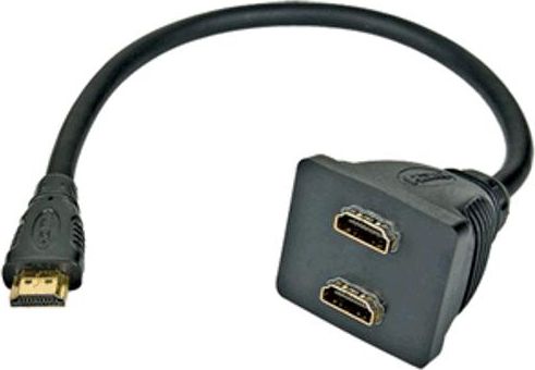 PremiumCord HDMI HDMI x2, 0.3m, Czarny (kphdma-6)