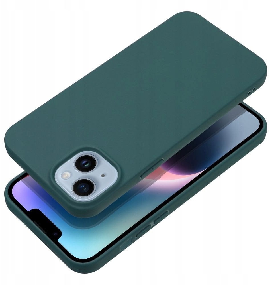 Futerał MATT do SAMSUNG S25 Edge ciemnozielony