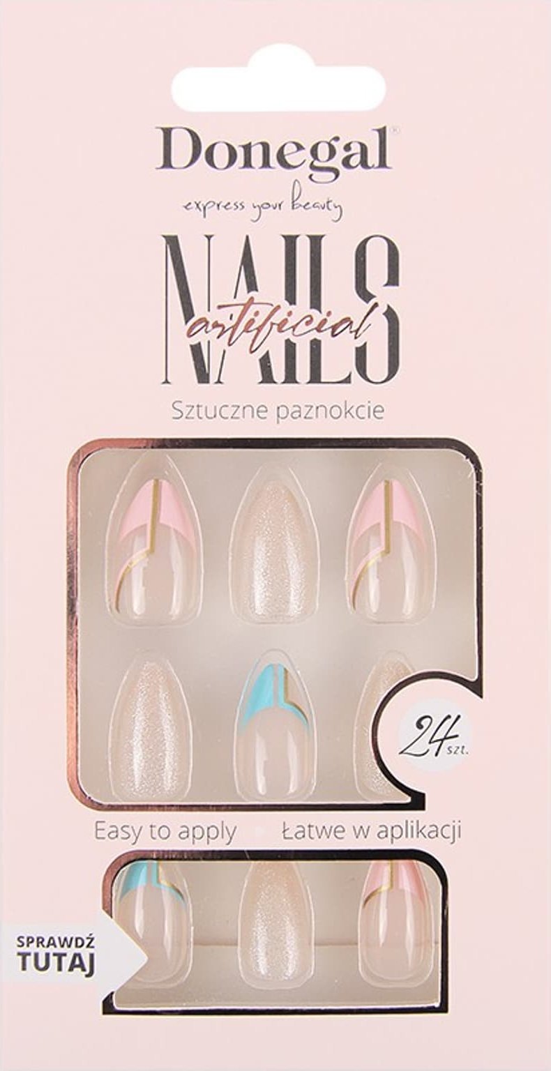Donegal DONEGAL Sztuczne paznokcie (3124) 1 op. - 24 szt.