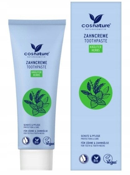 COSNATURE_Toothpaste naturalna pasta do zębów Ziołowa 75ml