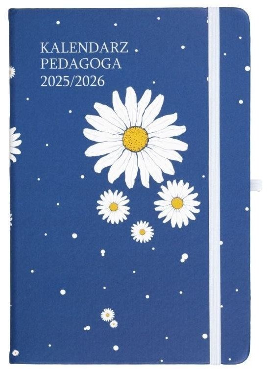 Kalendarz pedagoga 2025/26 A5 tyg. Salsa stokrotka
