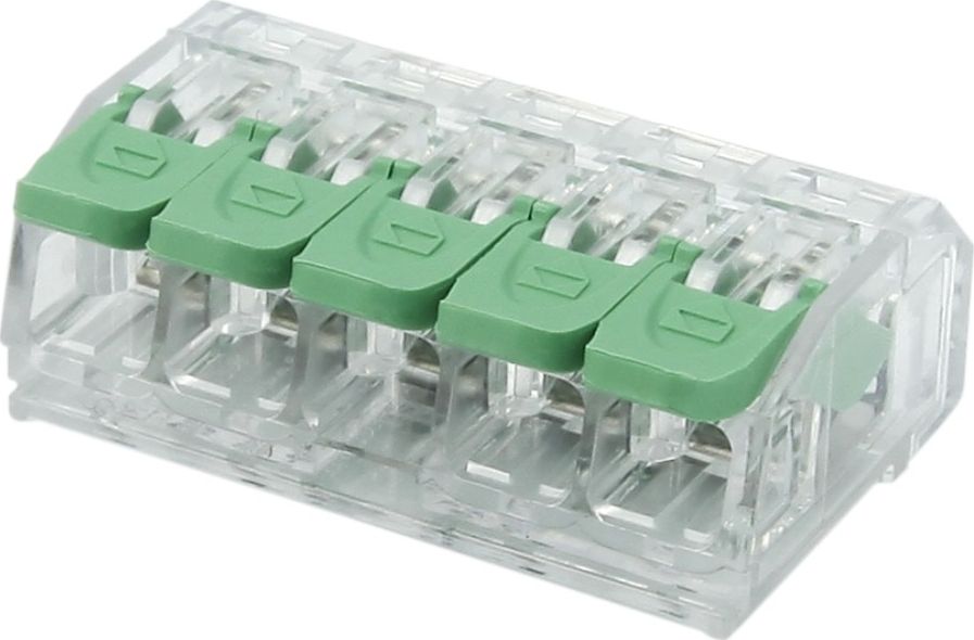 Degson Szybkozłączka instalacyjna 5x0.2-4.0 mm VDE UL 450V 32A DGN 3695