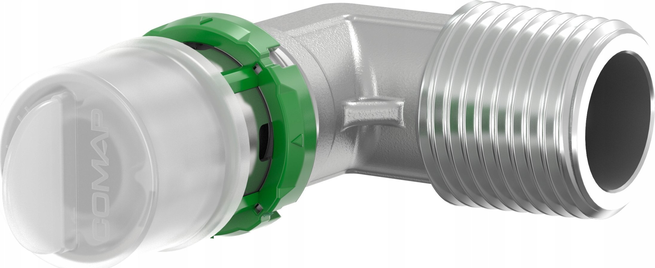 Kolano 90 stopni GZ zaprasowywane MultiSkin mosiądz/cynowany 16x1/2