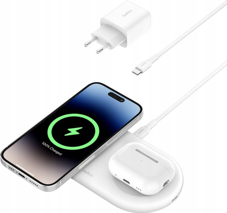 Ładowarka Belkin BOOST CHARGE PRO 2IN1 LADEPAD Q
