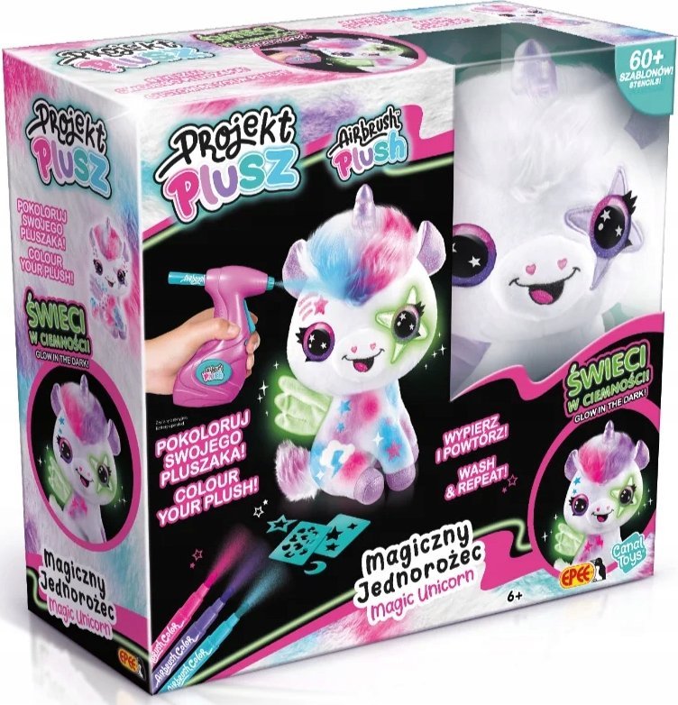 Epee EPEE Projekt Plusz - Magiczny Jednorożec świecący w ciemności 60180 p4