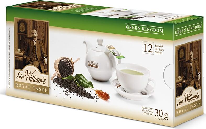 Sir Williams Herbata Royal Taste Green Kingdom 12 torebek