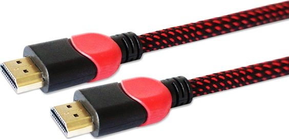 Kabel Savio HDMI - HDMI 3m czerwony (GCL-04)