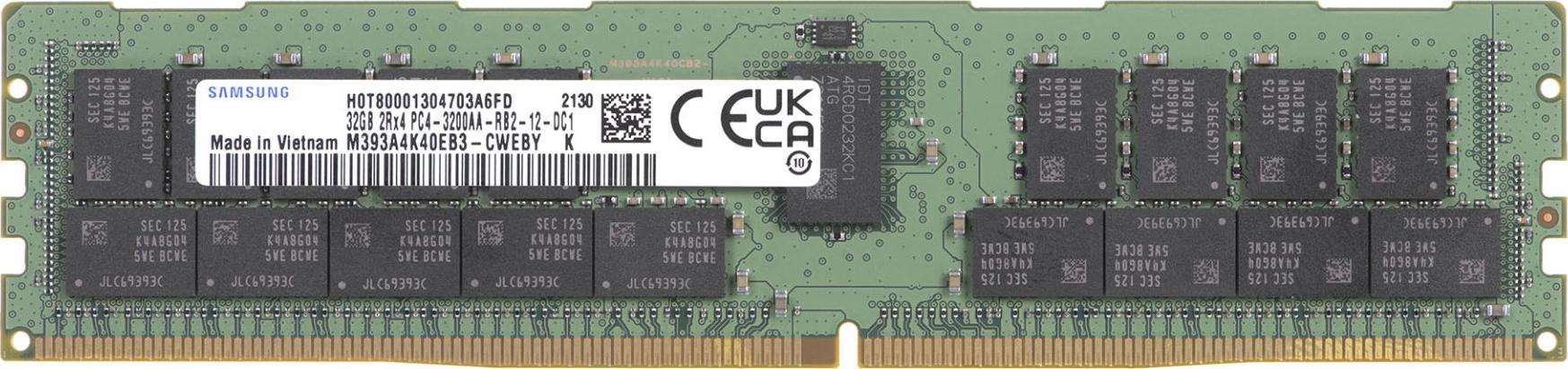 Pamięć serwerowa Samsung DDR4, 32 GB, 3200 MHz, CL22 (M393A4K40EB3-CWE)