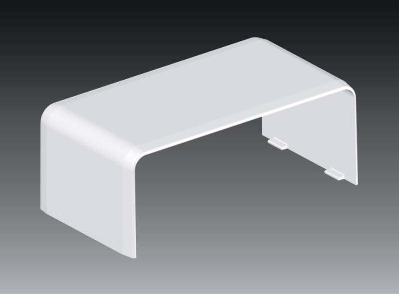 Kopos Pokrywa łącząca EKD biała 80 x 40mm (8502)