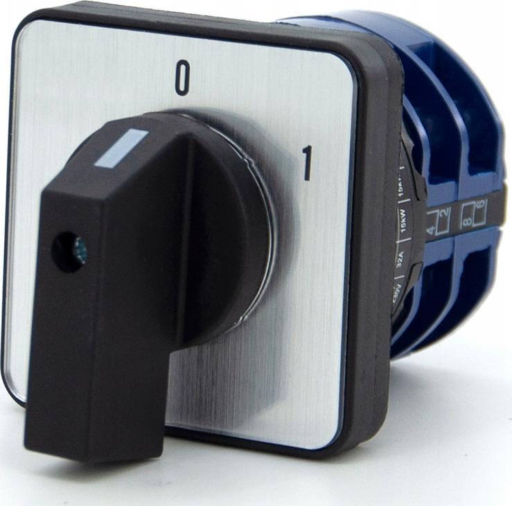 ELS Elektrotechnika ŁĄCZNIK KRZYWKOWY TABLICOWY 32A 0-1 3F LW32 0-1 3P T