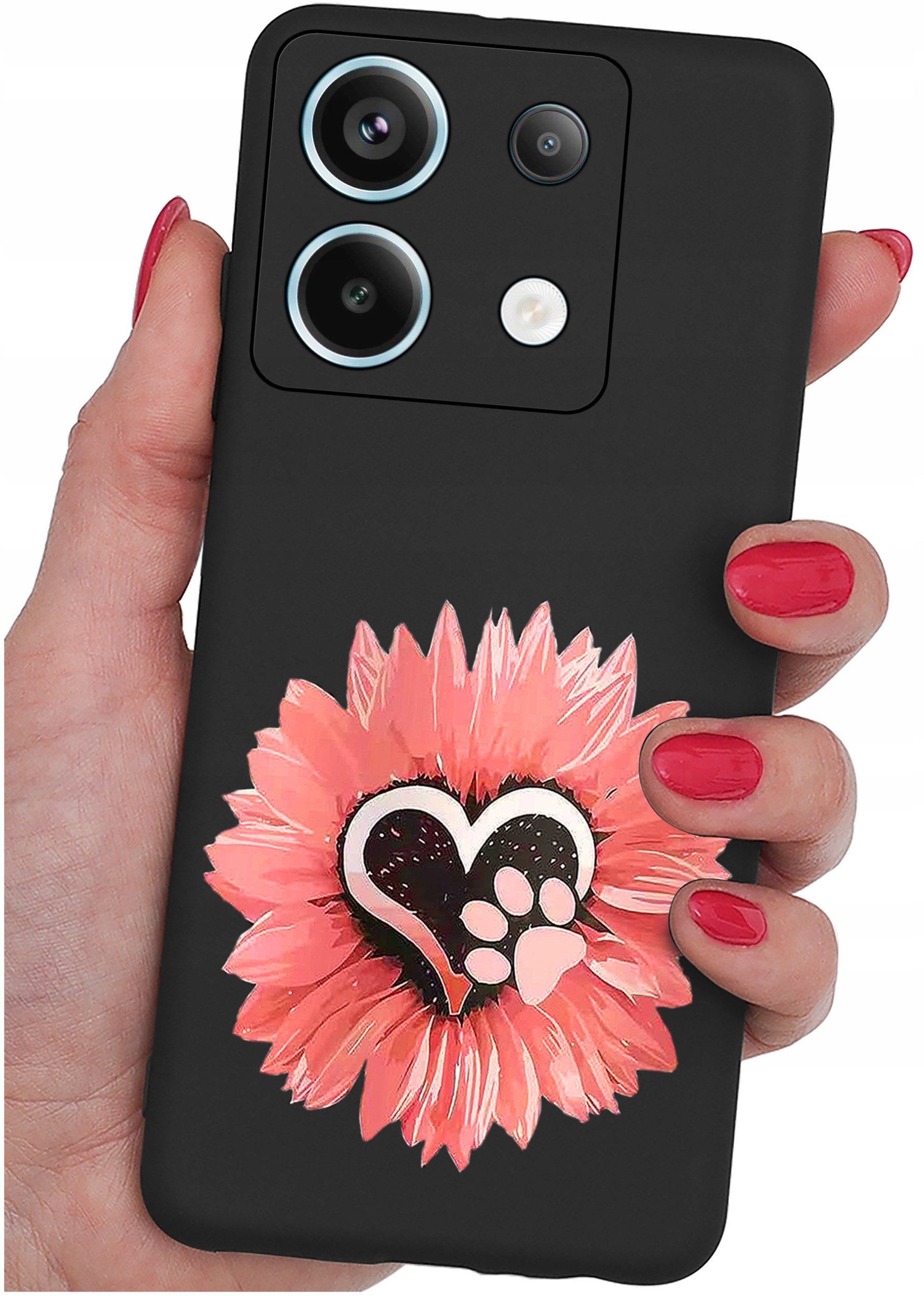 ETUI do Xiaomi Redmi Note 13 Pro 5G WZORY |SILIKONOWE MATT CASE +SZKŁO 9H