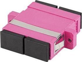 Lanberg ADAPTER ŚWIATŁOWODOWY MM SC/UPC DUPLEX OM4 LANBERG