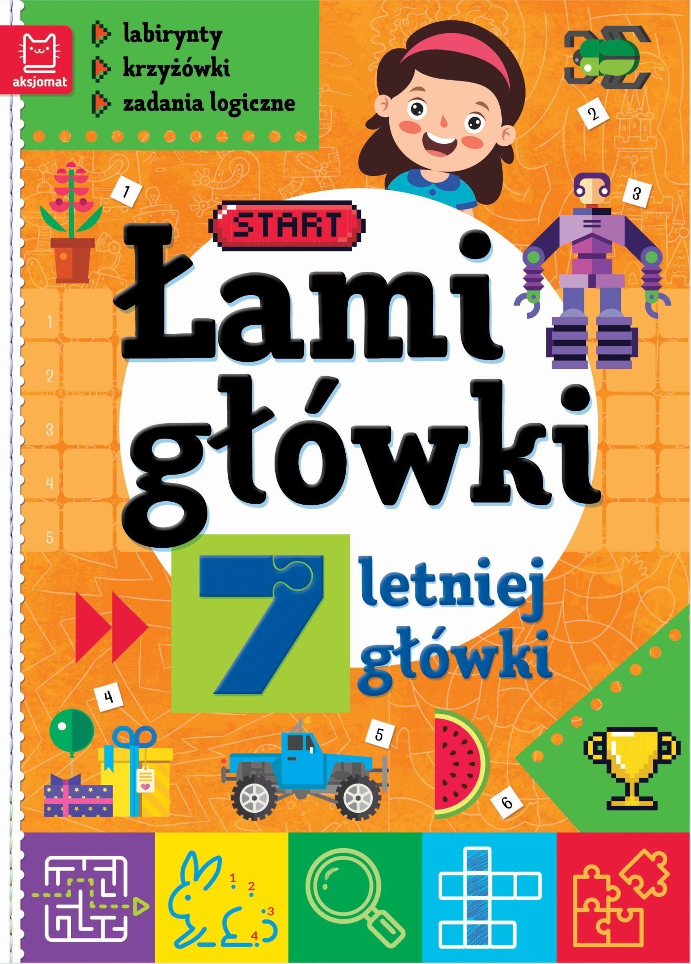 Aksjomat Łamigłówki 7-letniej główki Labirynty Krzyż..39280
