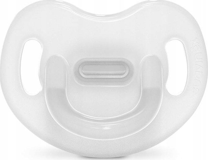 308081-SMOCZEK 100% SILIKONOWY ANATOMICZNY SX PRO/6-18M/TRANSPARENTNY/NEW ALL SILICONE