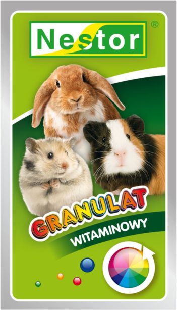 Nestor GRANULAT 20g WITAMINOWY GRYZOŃ