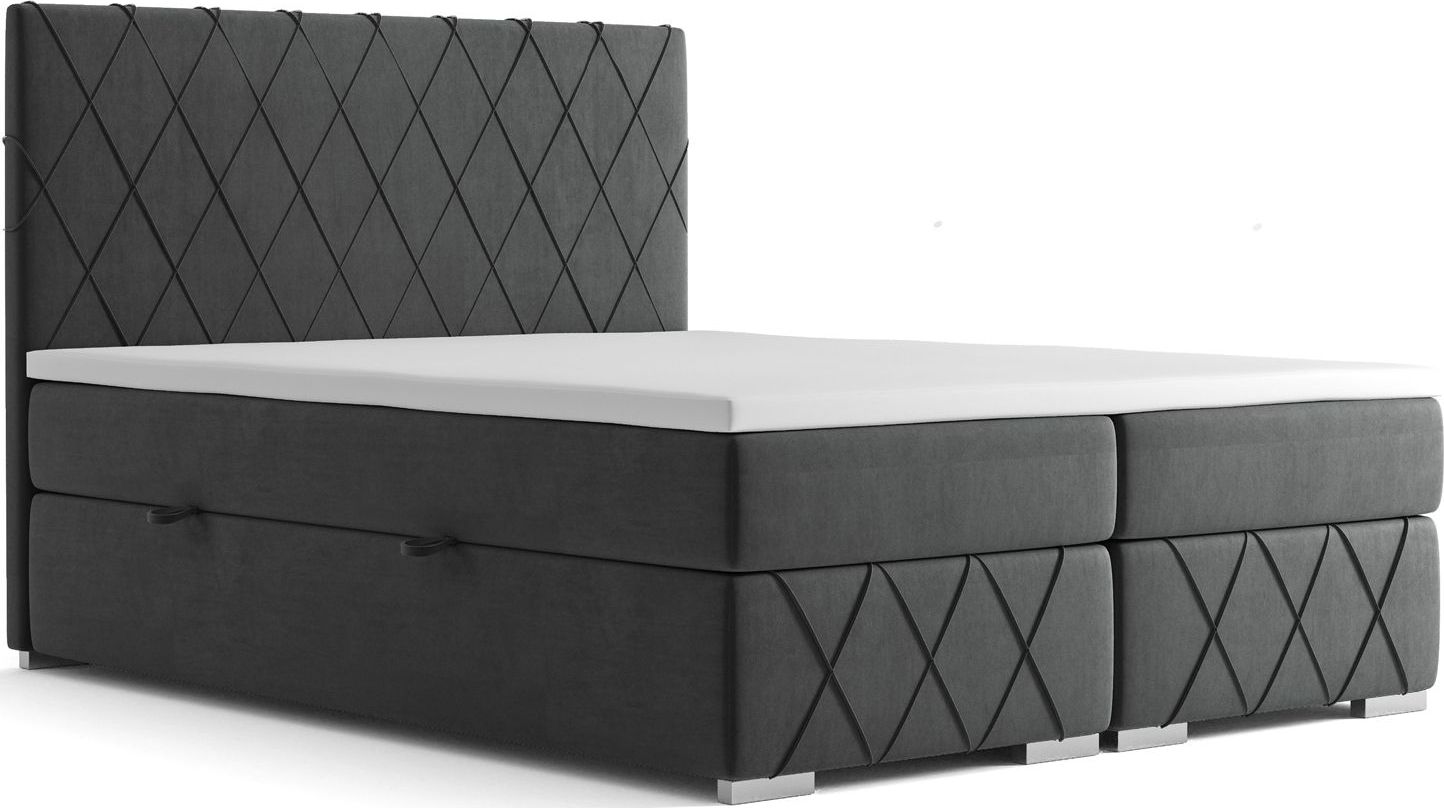 Elior Dwuosobowe łóżko kontynentalne Elise 120x200 - 58 kolorów