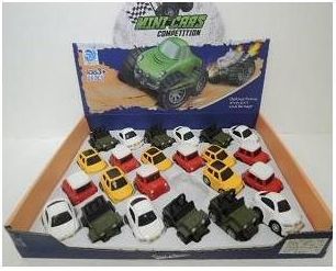 Playme Pojazdy metalowe pull back różne rodzaje