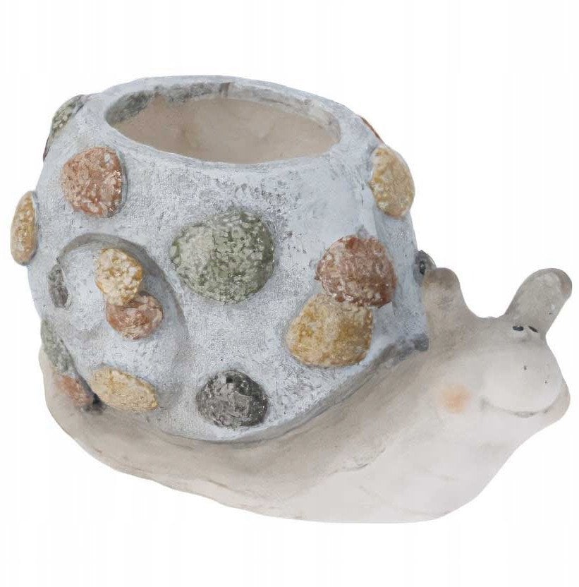 Doniczka do ogrodu z figurką