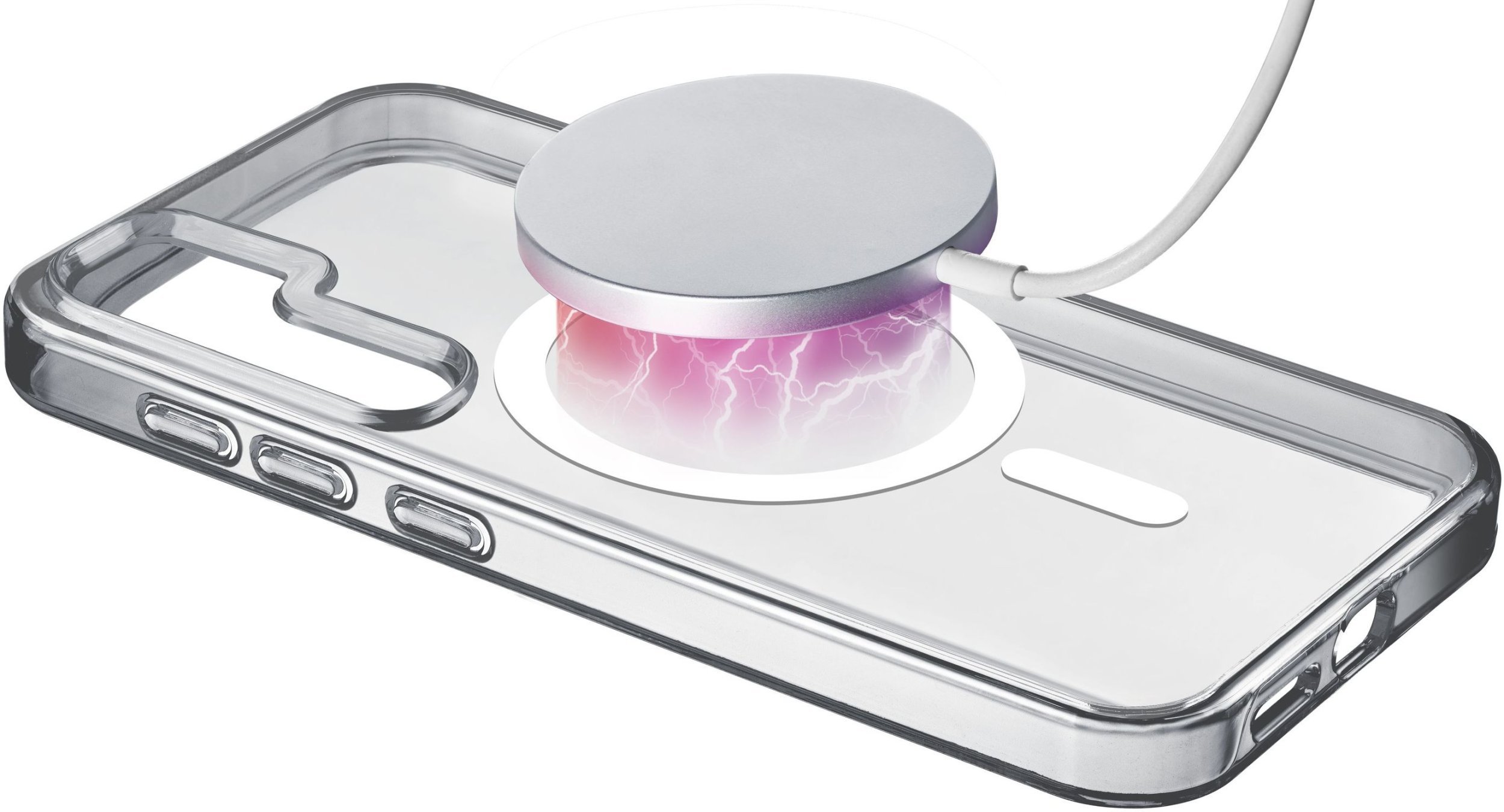 Cellularline 8018080491382 pokrowiec na telefon komórkowy 17,3 cm (6.8") Przezroczysty