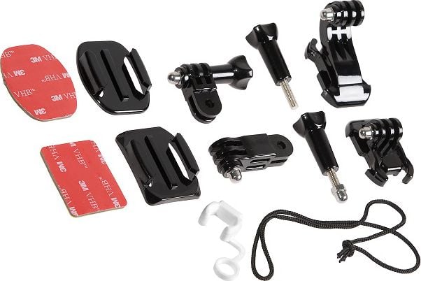 Tracer Zestaw Do Mocowania Kamery Na Kasku ZM-01 SJ 4000 Czarny (TRAAKC45161)