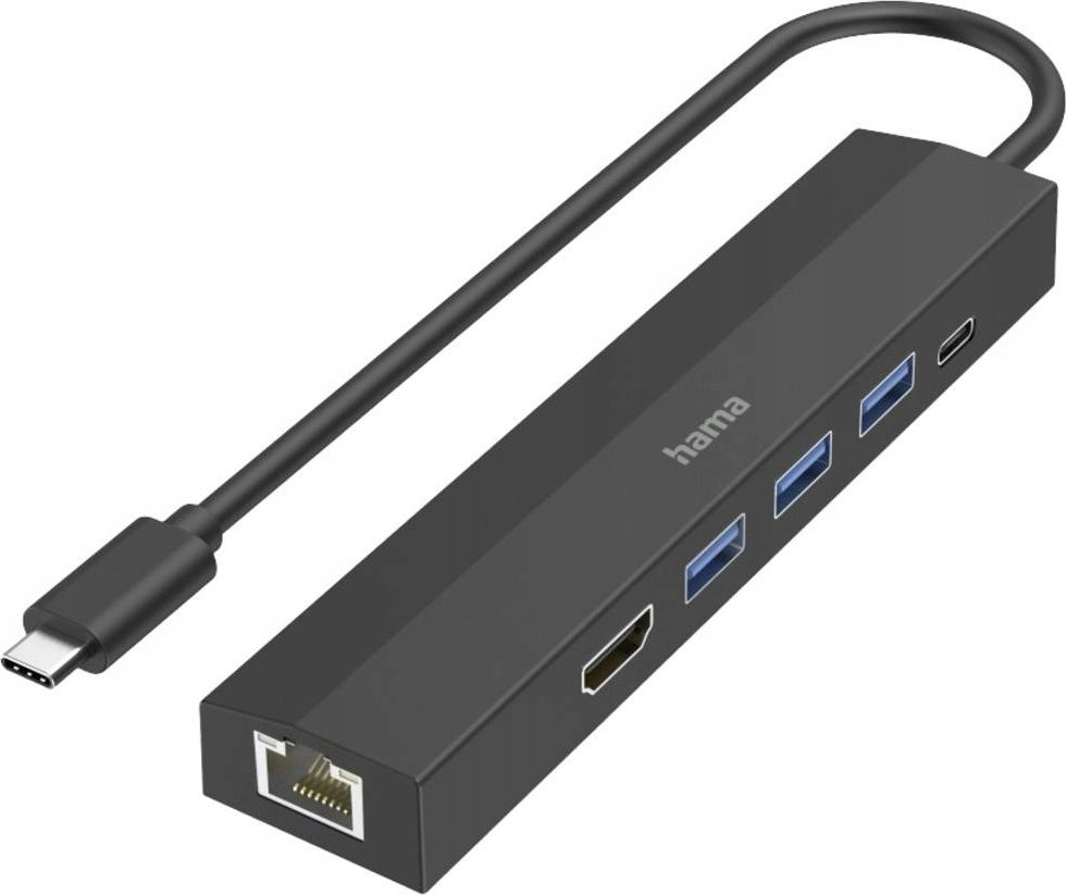 HUB USB Hama HAMA USB-C Hub Multiport 6 Ports
