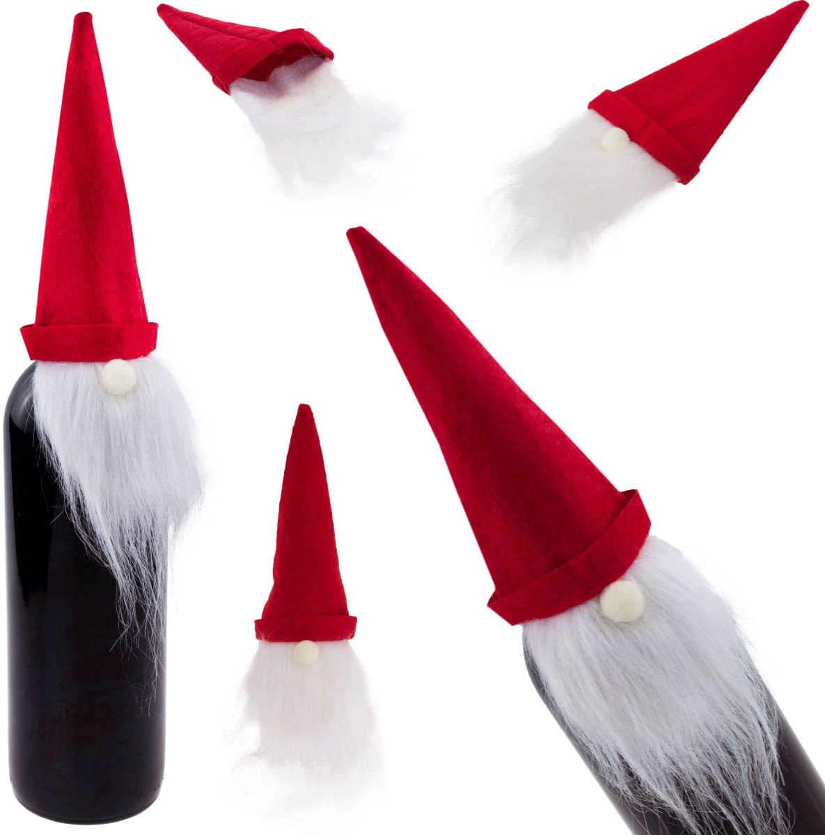 TG66017 SKRZAT ETUI POKROWIEC DEKORACYJNY BUTELKĘ SZTUĆCE