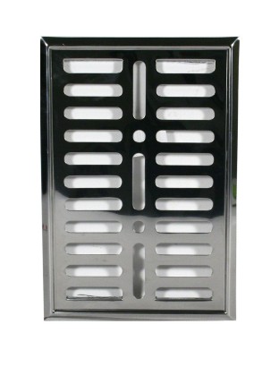 Szyld kratki nierdzewny 140x210mm