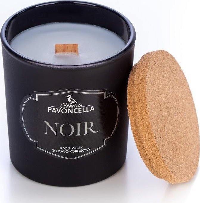 Świeczka sojowa Noir czarna 135g