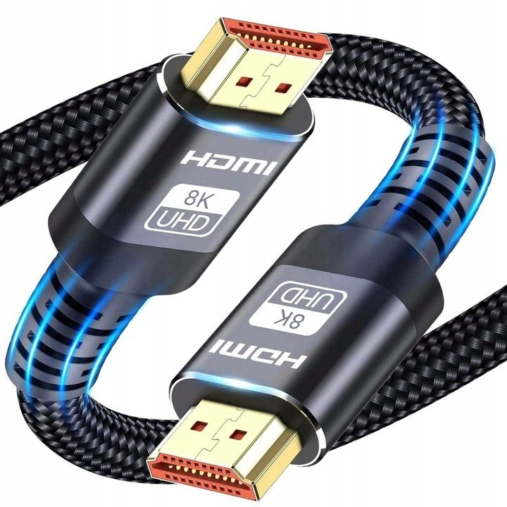 Kabel ExtraLink Kabel Hdmi 2.1 8K Hdr, 1.5M - Wysoka jakość obrazu