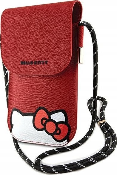 Sourcing Hello Kitty Handbag HKOWBPSCKER red/red Leather Hiding Kitty Cord
