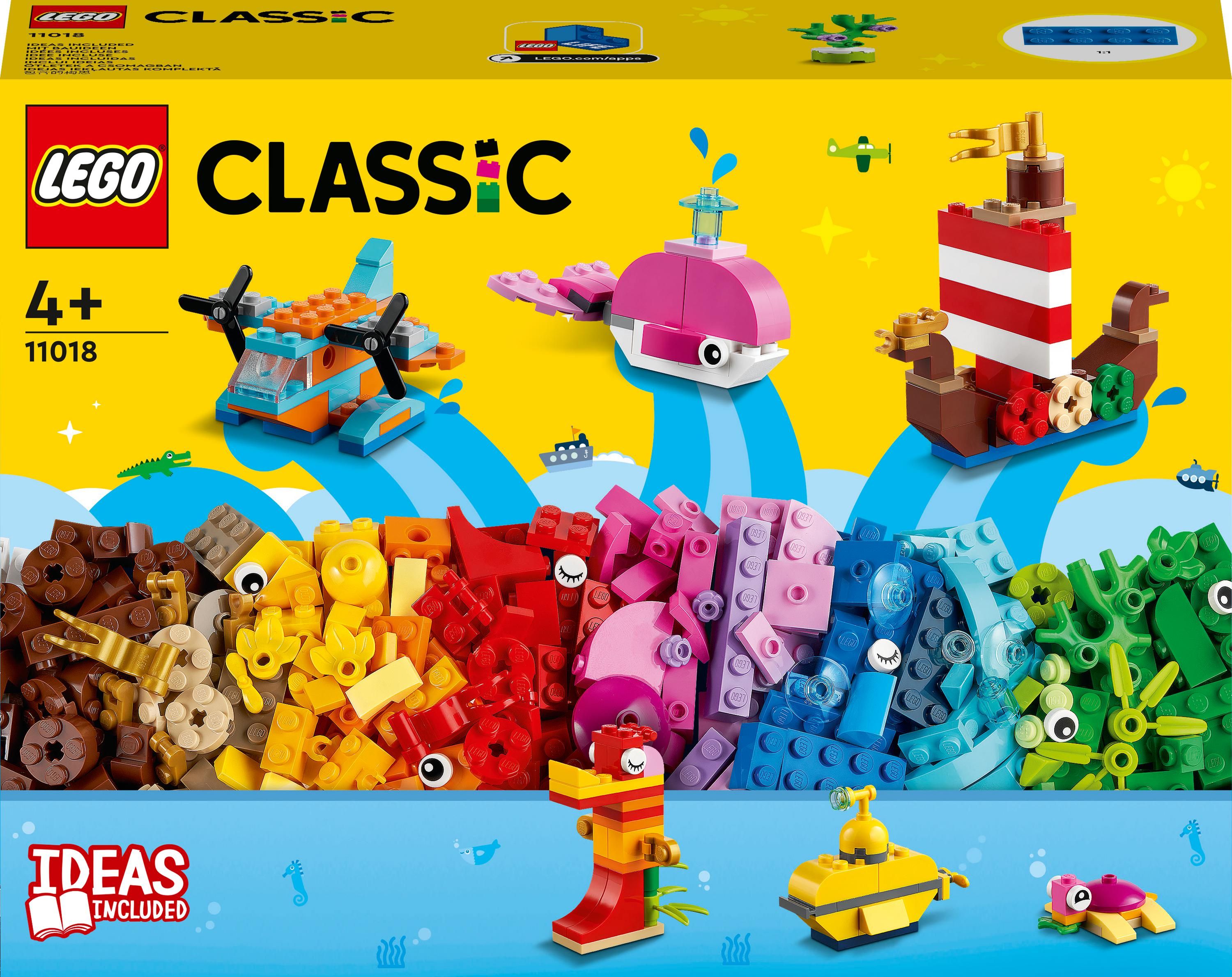LEGO Classic Kreatywna oceaniczna zabawa (11018)