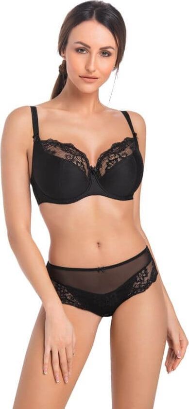 Teyli Biustonosz miękki Exclusive czarny Czarny 85K