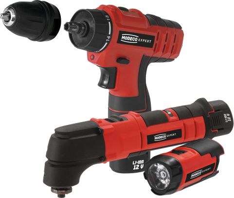 Zestaw elektronarzędzi Modeco 6-elementowy (MN-91-501)